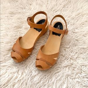 Swedish Hasbeens Suzanne Debutant Clogs